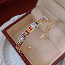 Cross-border Ins Real Gold Electroplated Bracelet Light Luxury Retro Internet Celebrity Same Style Bracelet Niche High-end Jewelry Wholesale For Women